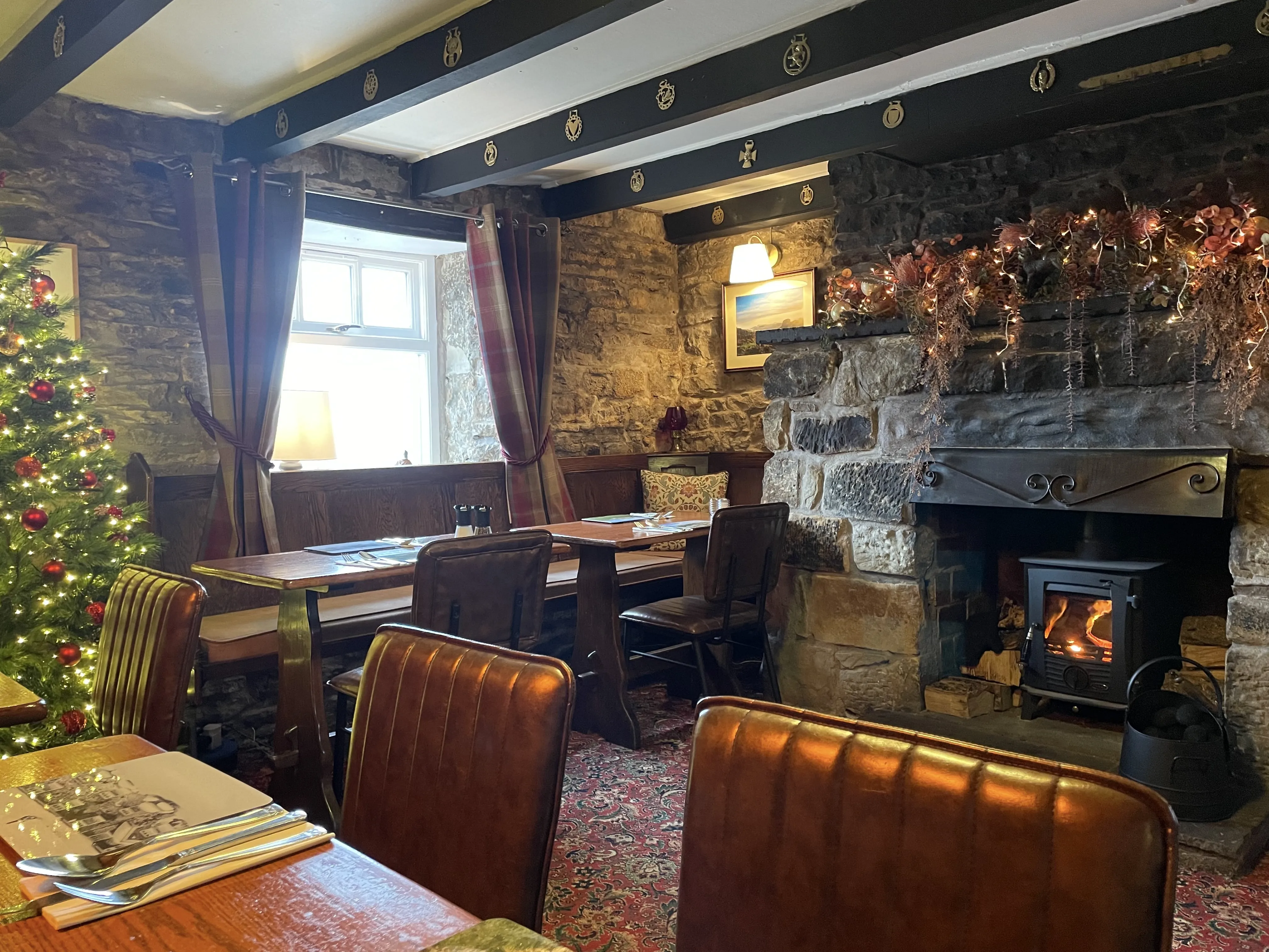 IMG_0387 Our cosy lounge in the Milecastle Inn