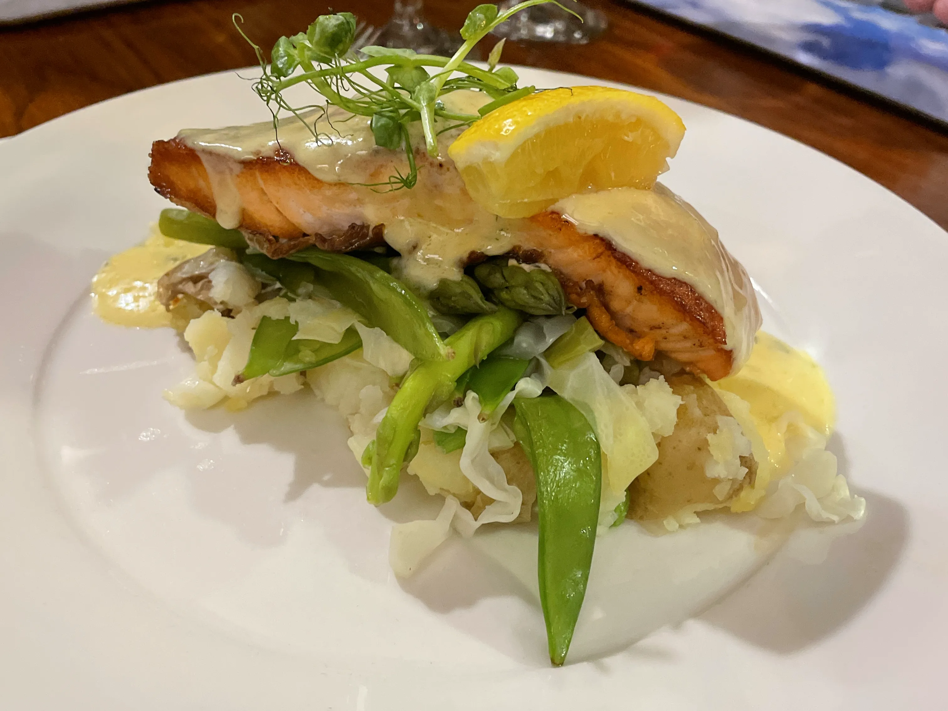 IMG_6397 Fresh salmon at the Milecastle Inn